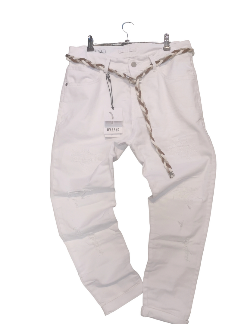 Pantalone 5 Tasche White